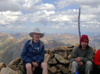 Mt. Elbert, Colorado, 14433 ft 7-28-2003
