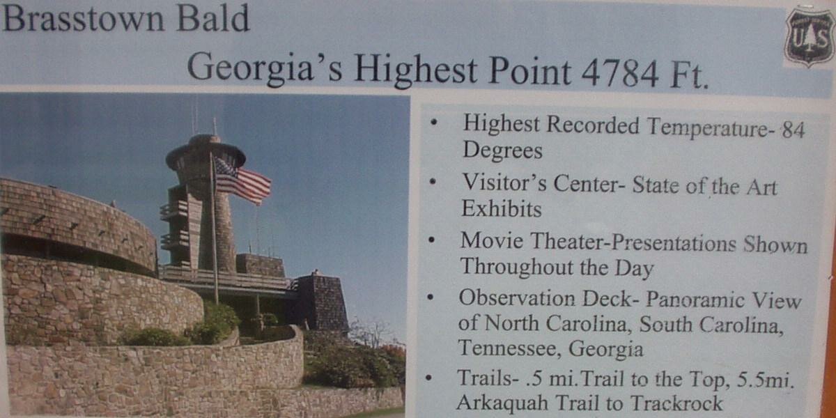 Georgia, Brasstown Bald, 4784 ft, 10/11/03