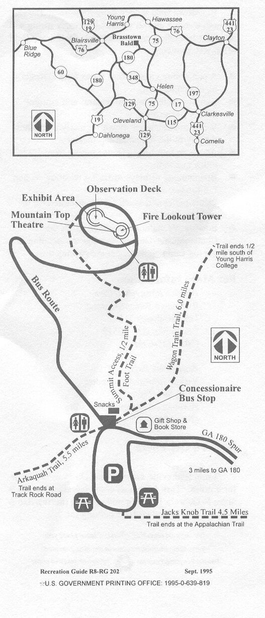 Chattahoochee Brochure Map