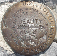 Borah Peak Summit Benchmark.