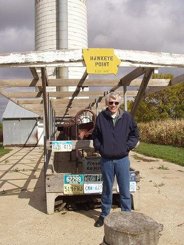 Hawkeye Point, Iowa, 1670 ft, 10-6-02