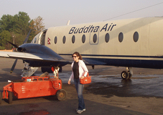 Buddha Air, our carrier to Mt. Everest. 