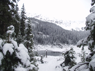 Williams Lake from the trail.