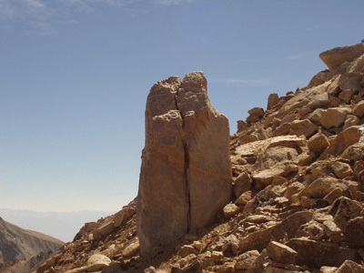 Praying hands formation.