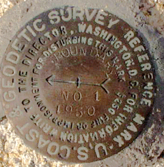 Summit reference mark 1.