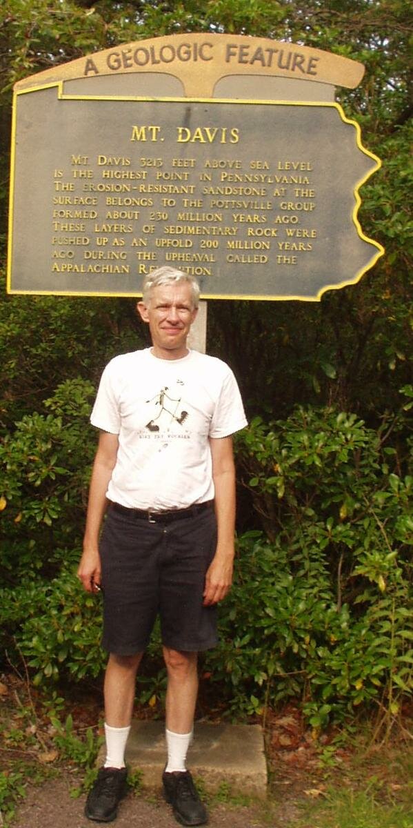 Pennsylvania, Mt. Davis, 3213 ft, 8-25-03